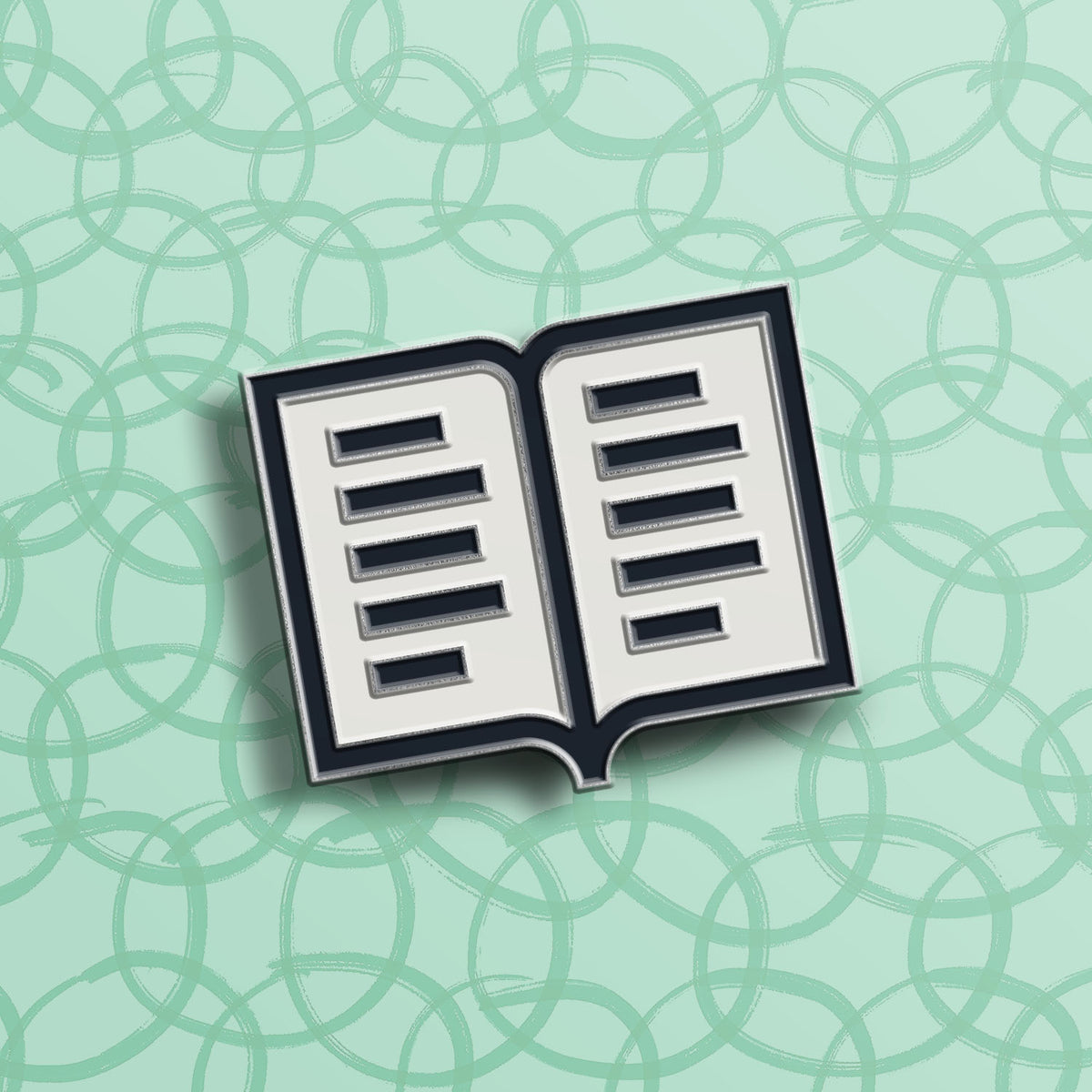 Type the Word Enamel Pin
