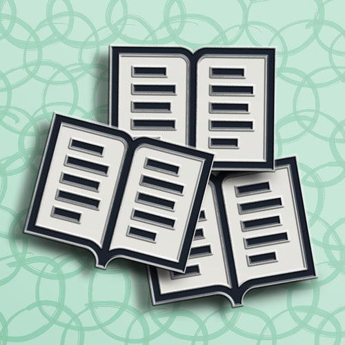 Type the Word Enamel Pin
